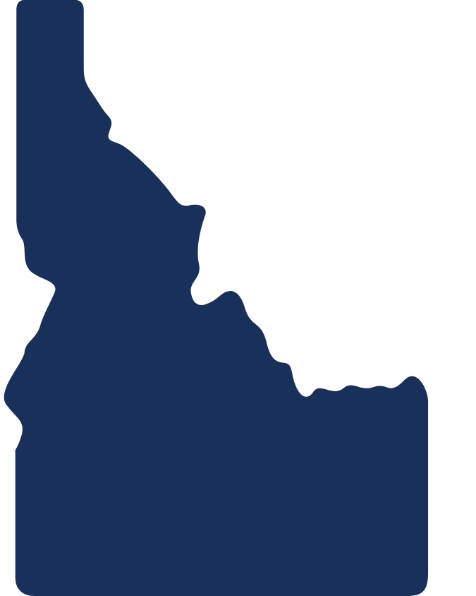 Idaho State Outline
