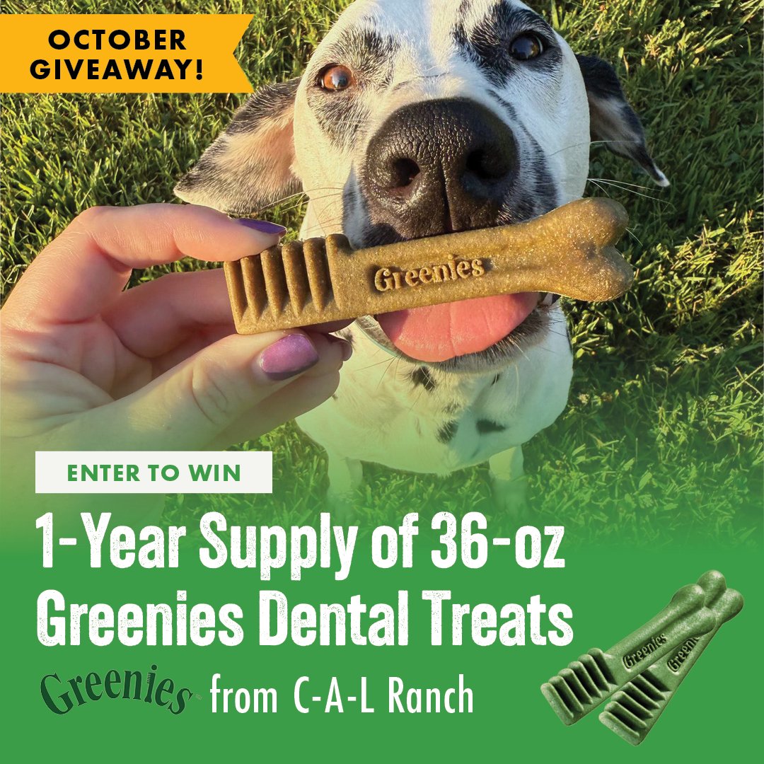 Greenies Dental Treats Giveaway