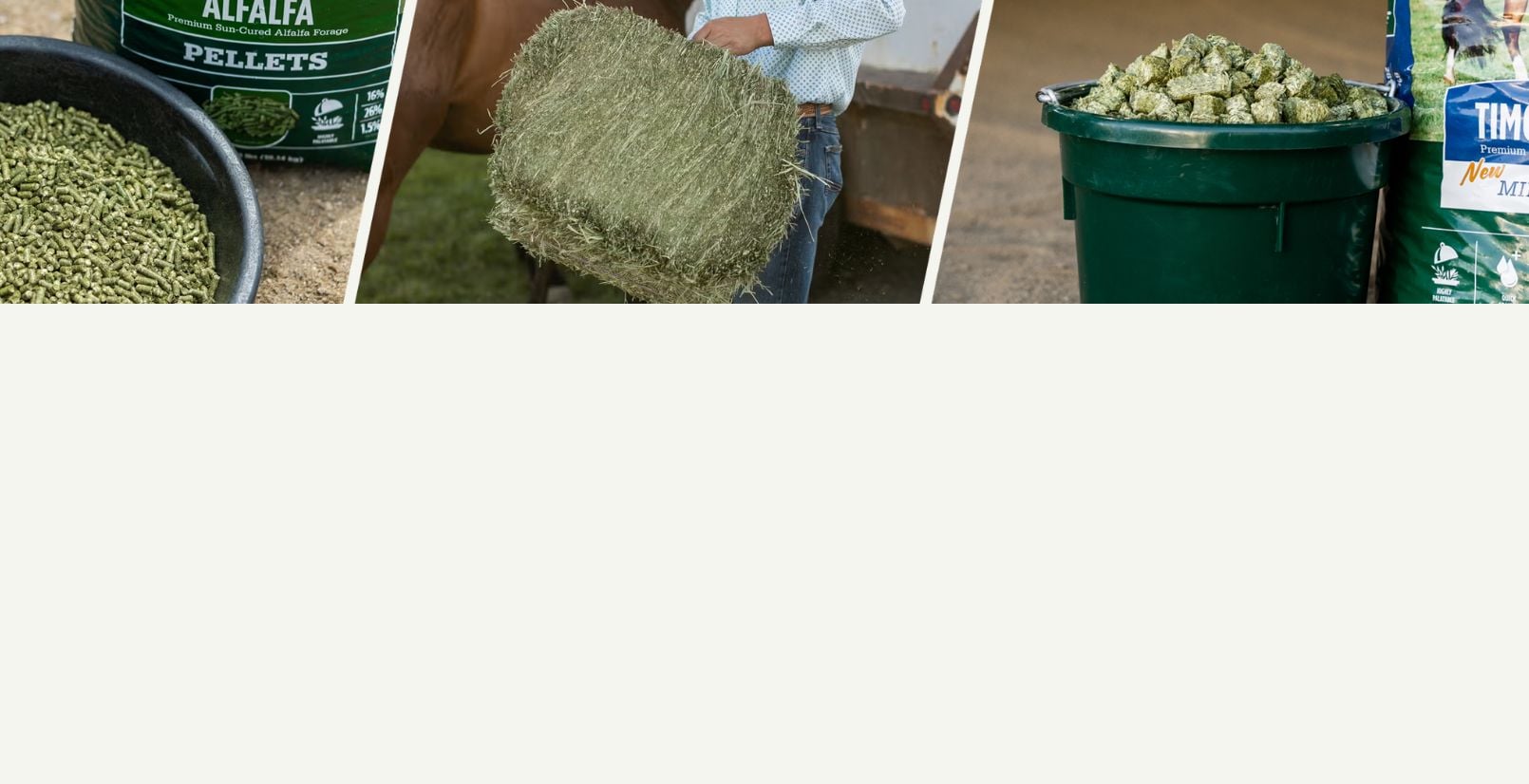 Hay products