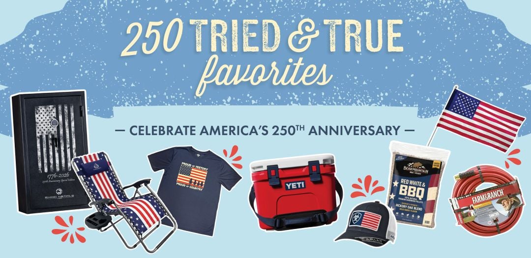 250 TRIED & TRUE favorites CELEBRATE AMERICA'S 250TH ANNIVERSARY
