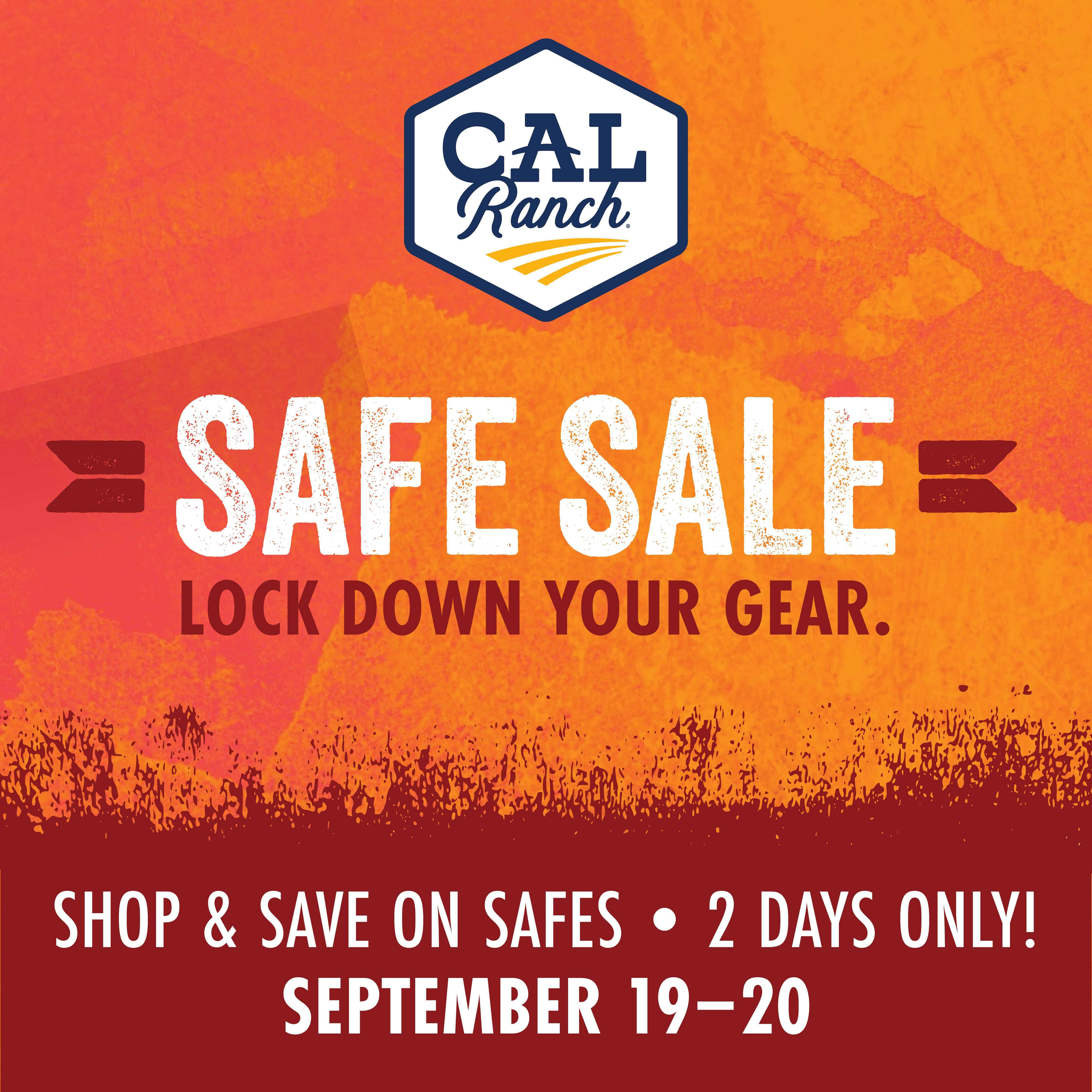 Shop & Save on Safes for 2 Days Only! September 19-20