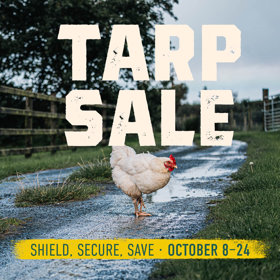 Tarp Sale Shield. Secure. Save. October 8-24