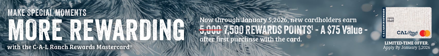  CAL Ranch Credit Card