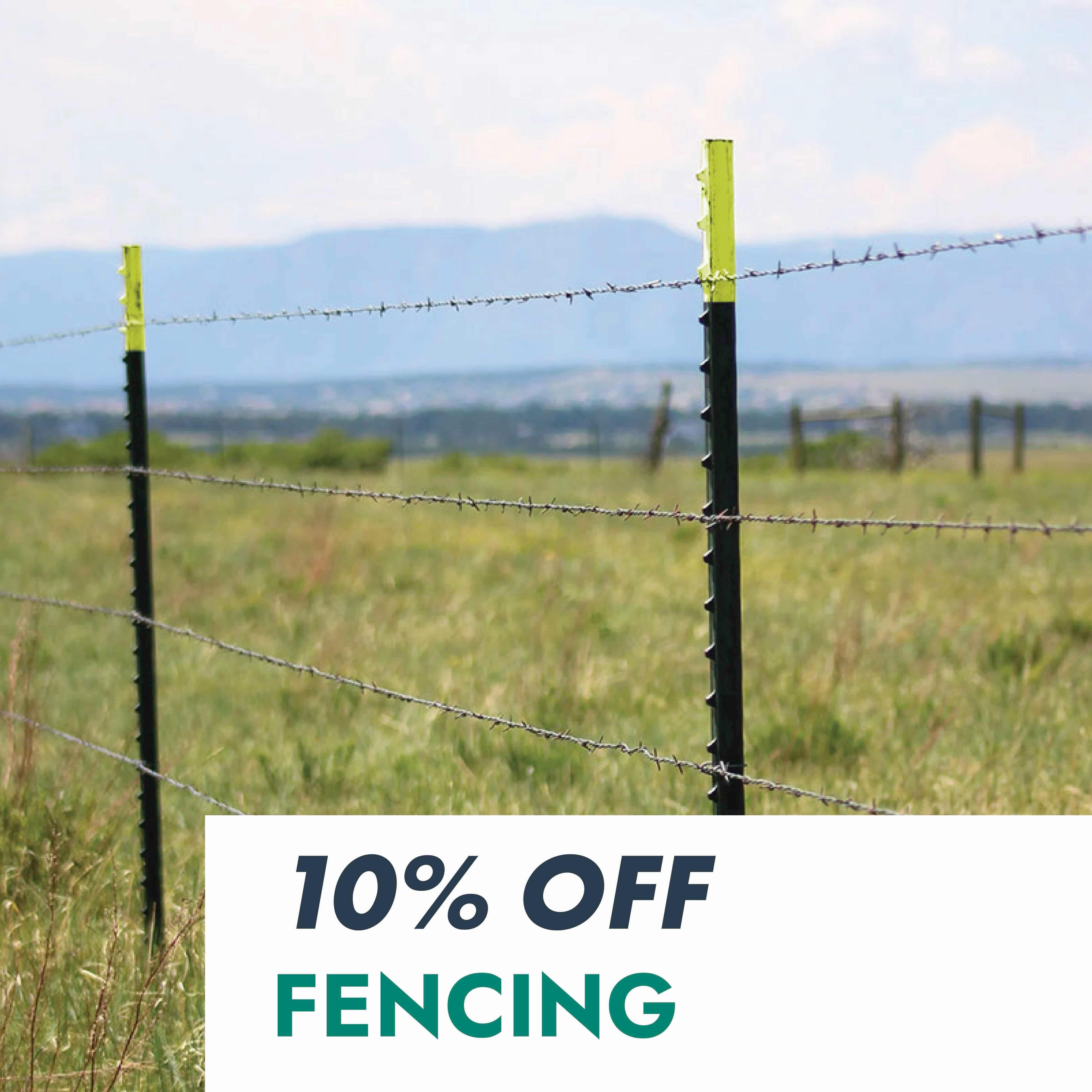 10% OFF FENCING