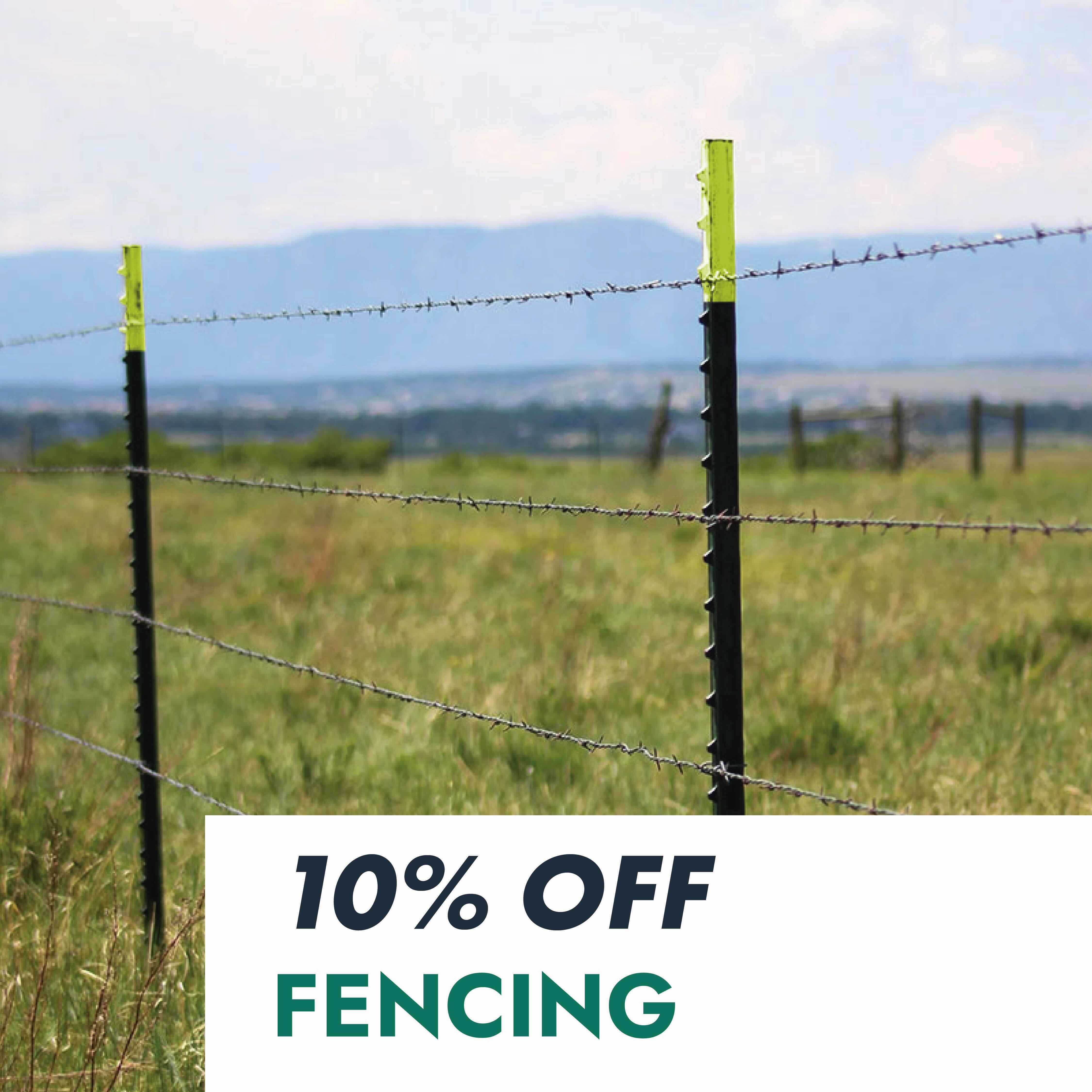 10% OFF FENCING