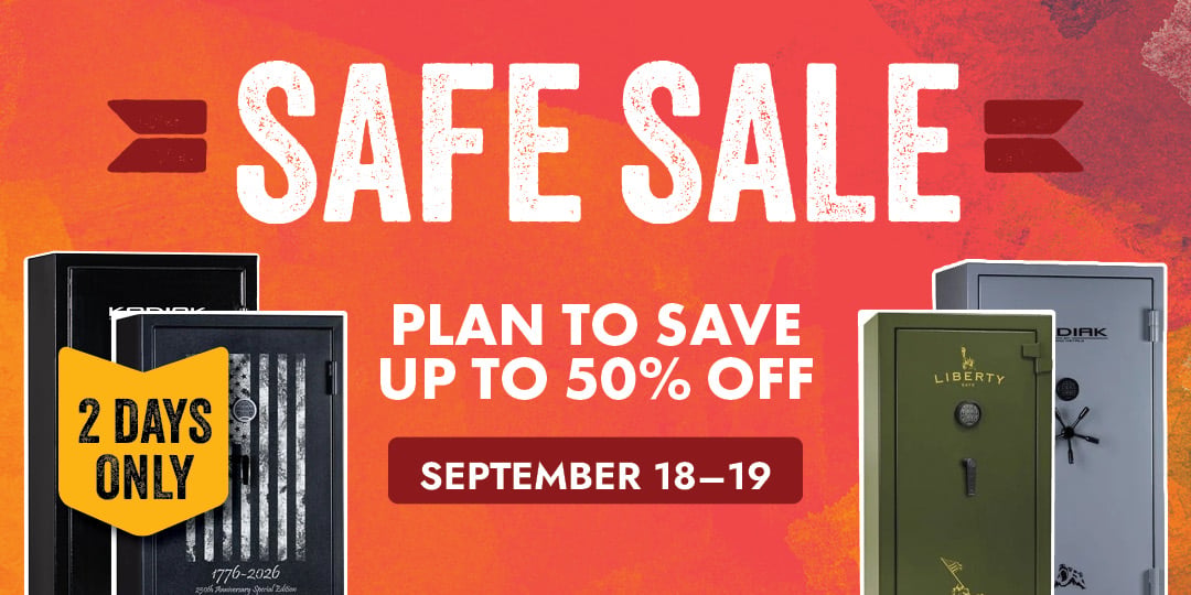 PLAN TO SAVE UP TO 50% OFF SAFE SALE SEPTEMBER 18-19 2 DAYS ONLY