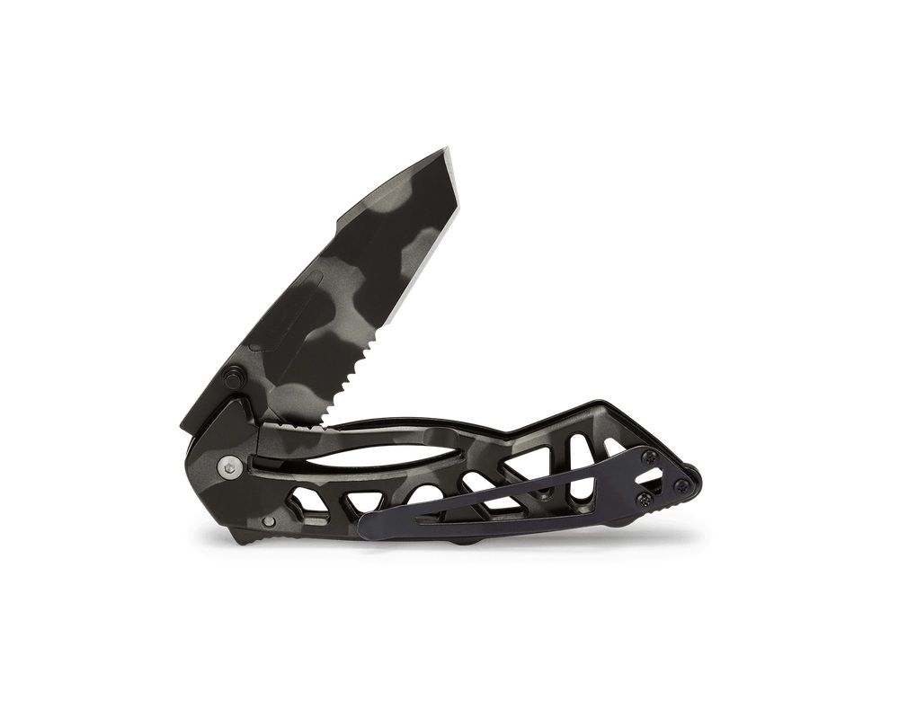 Buck Knives 870 Bones Tiger Stripe Camo Knife