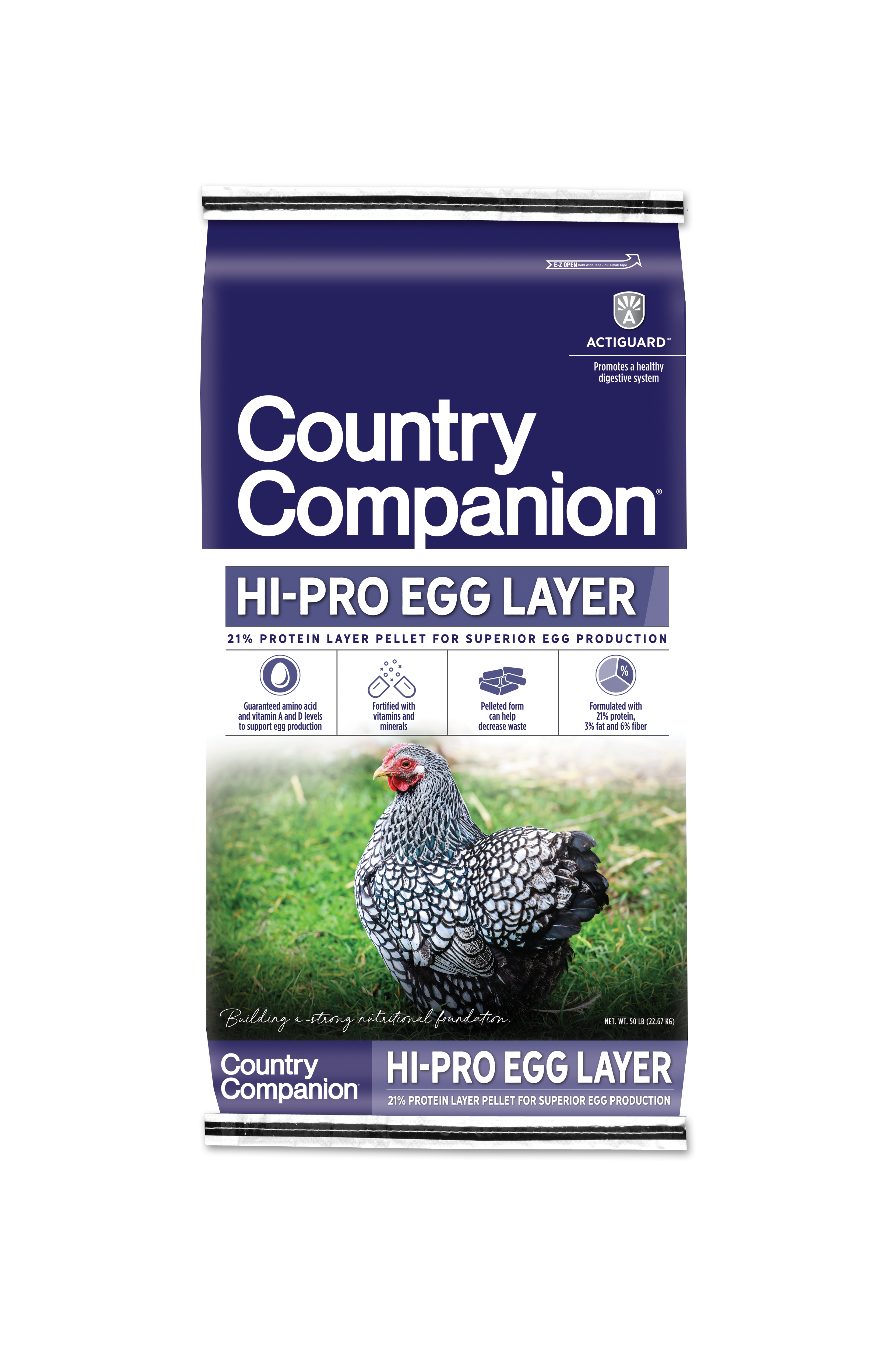 Country Companion Hi-Pro Egg Layer, 50-Lb