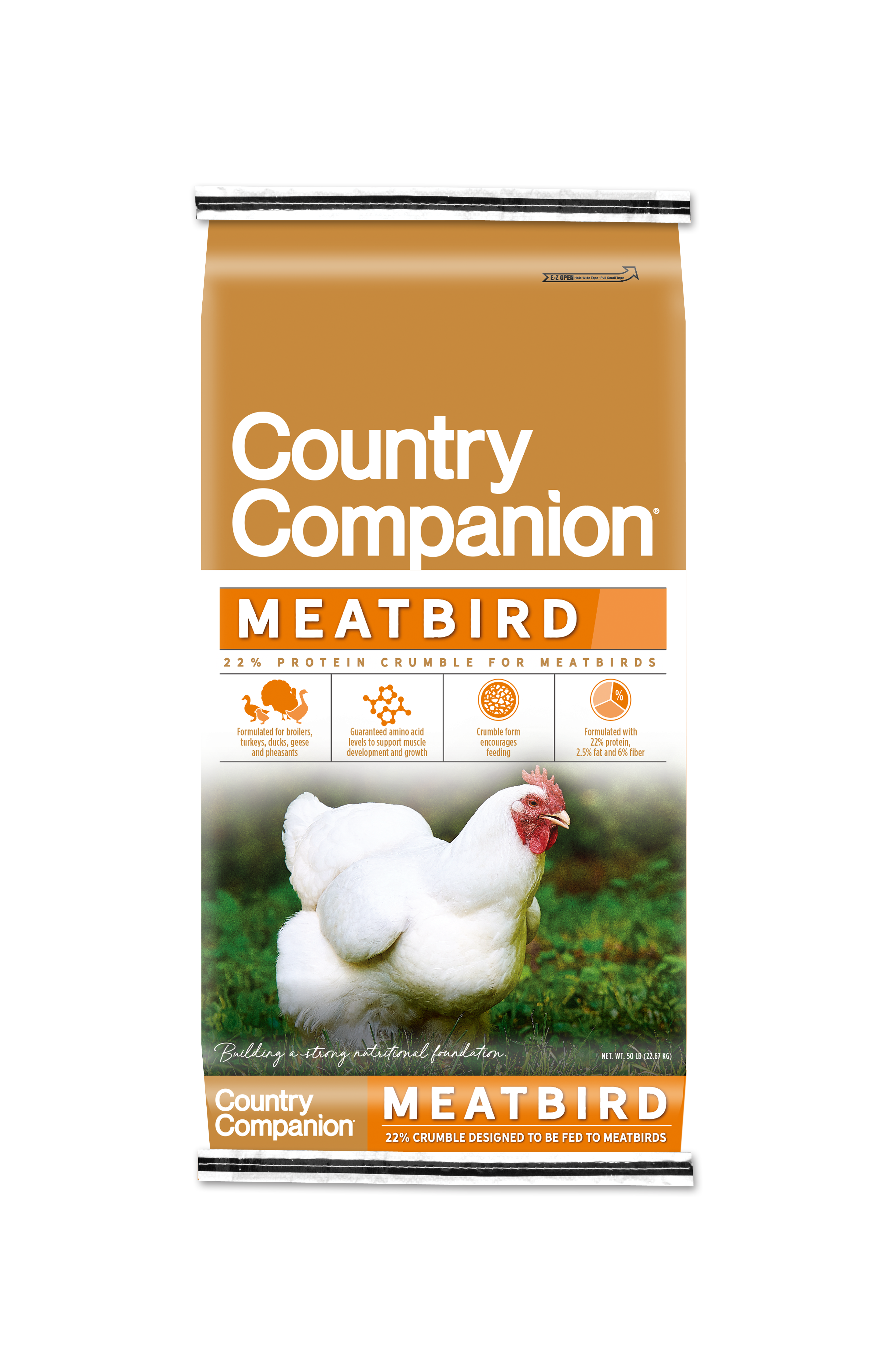 Country Companion Meatbird, 50-Lb