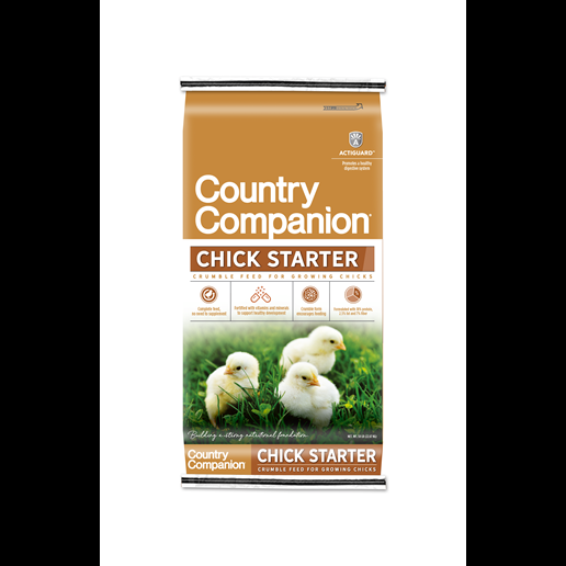Country Companion Chick Starter Medicated, 50-Lb