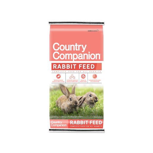 Country Companion 16% Rabbit Feed, 50-Lb