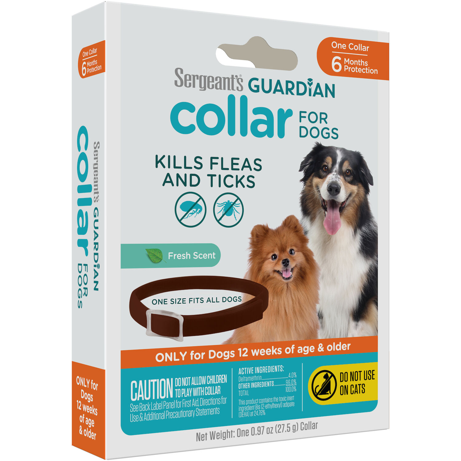 Guardian Flea & Tick Collar for Dogs, 1 Collar