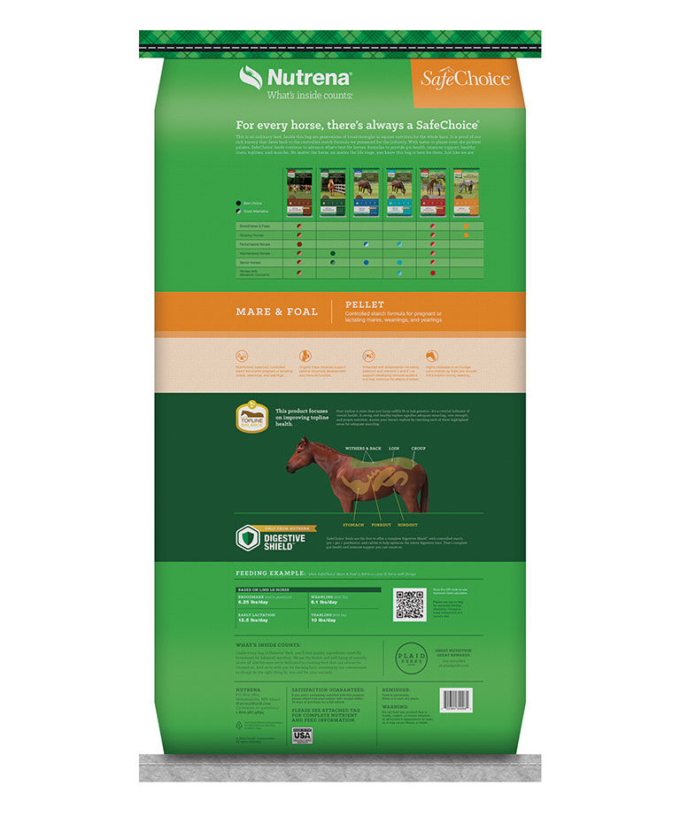 SafeChoice Mare & Foal Pellet, 50-Lb