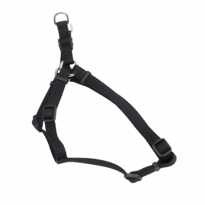 Coastal Pet Comfort Wrap Adjustable Dog Harness 1-In x 26-In-38-In in Black