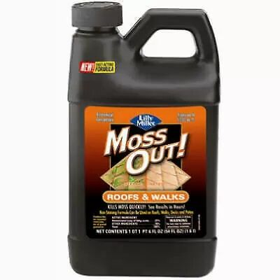 Moss Out! For Roofs and Walks, 54-Oz Jug
