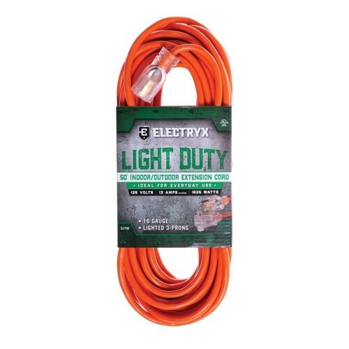 50-Ft 16-Ga Light Duty Extension Cord