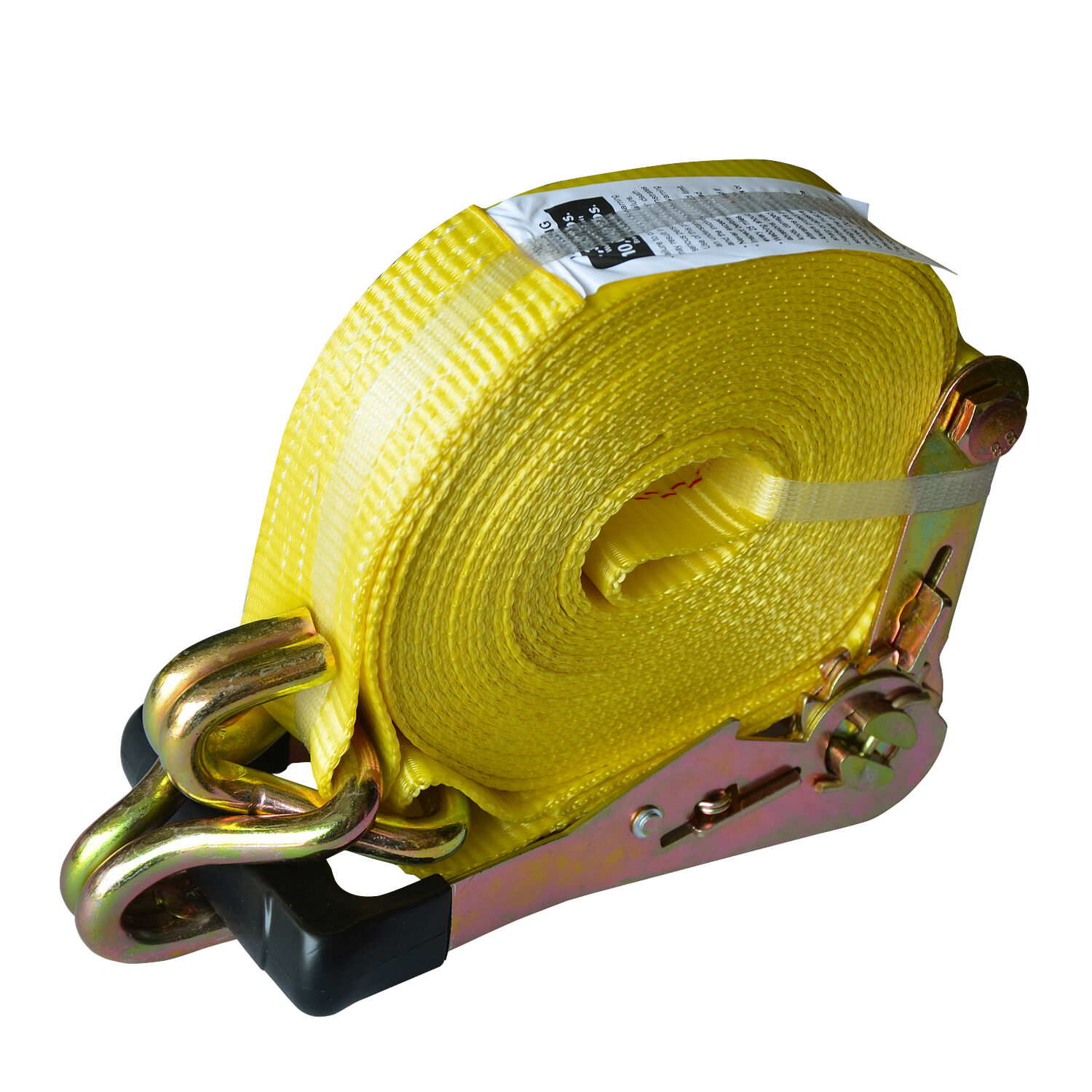 2" x 27' Ratchet Tie Down with J Hook