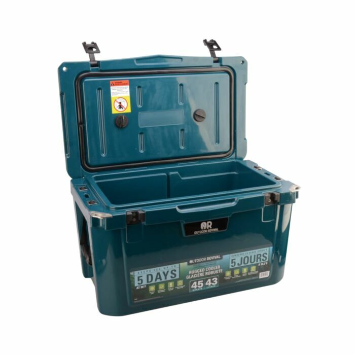 Outdoor Revival 45-Qt Cooler in Teal Blue