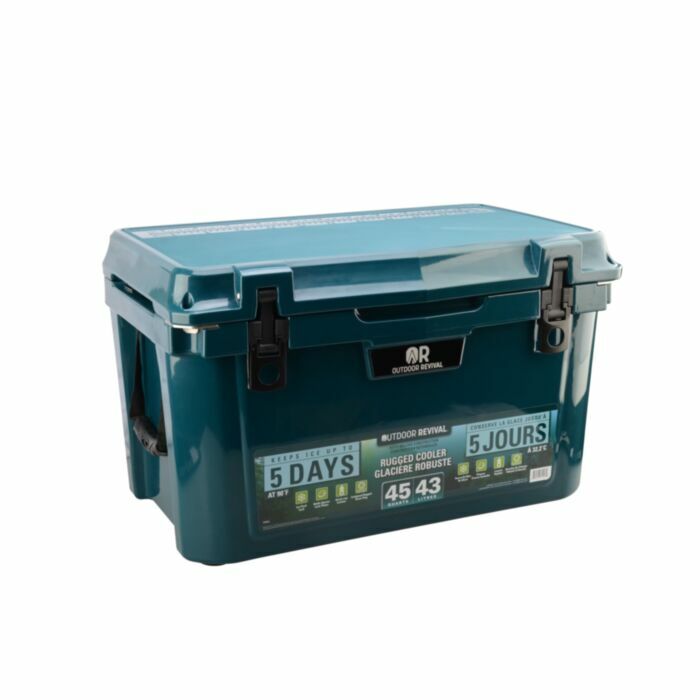 Outdoor Revival 45-Qt Cooler in Teal Blue