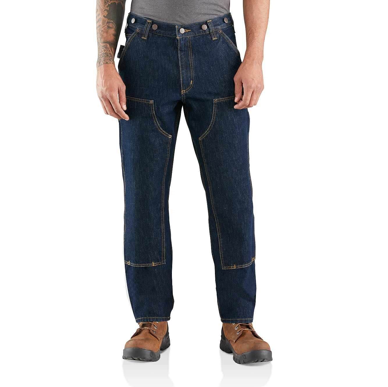Carhartt Men's Rugged Flex Double-Front Denim Logger