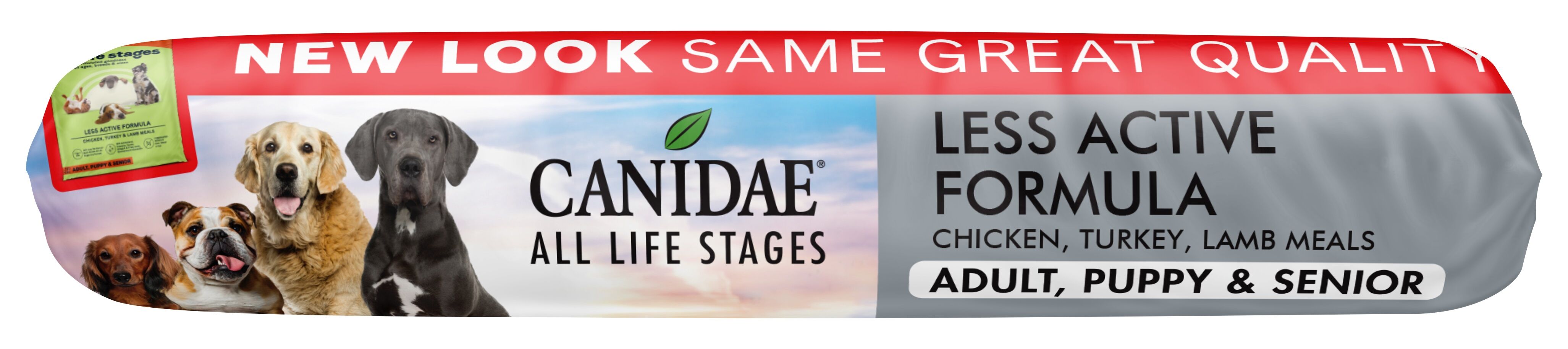 Canidae Multi Protein Premium Less Active Adult & Senior Dry Dog Food, 5-Lb Bag 