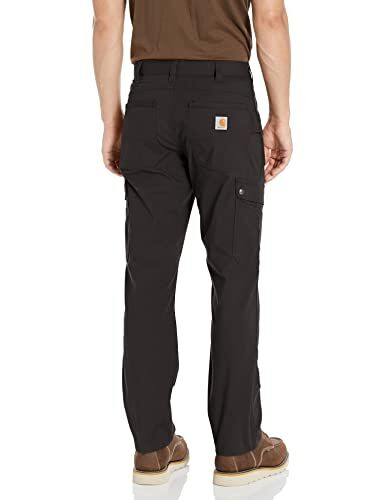 Carhartt Men's Rugged Flex® Relaxed Fit Ripstop Cargo Work Pant in Black