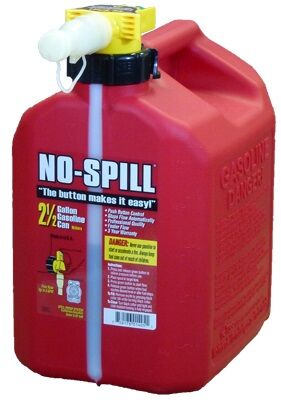 2 1/2-Gal No-Spill Gas Can