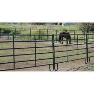Powder Creek 12-Ft 6-Rail Panel with Pin & Clip Connection