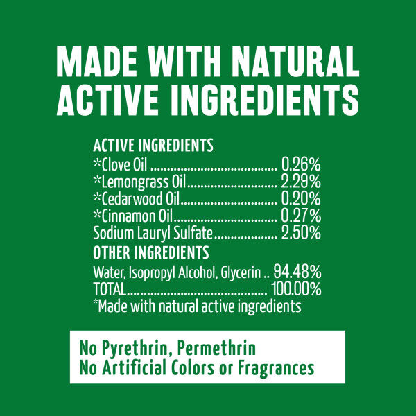 TropiClean Natural Flea & Tick Yard Spray, 32-Oz