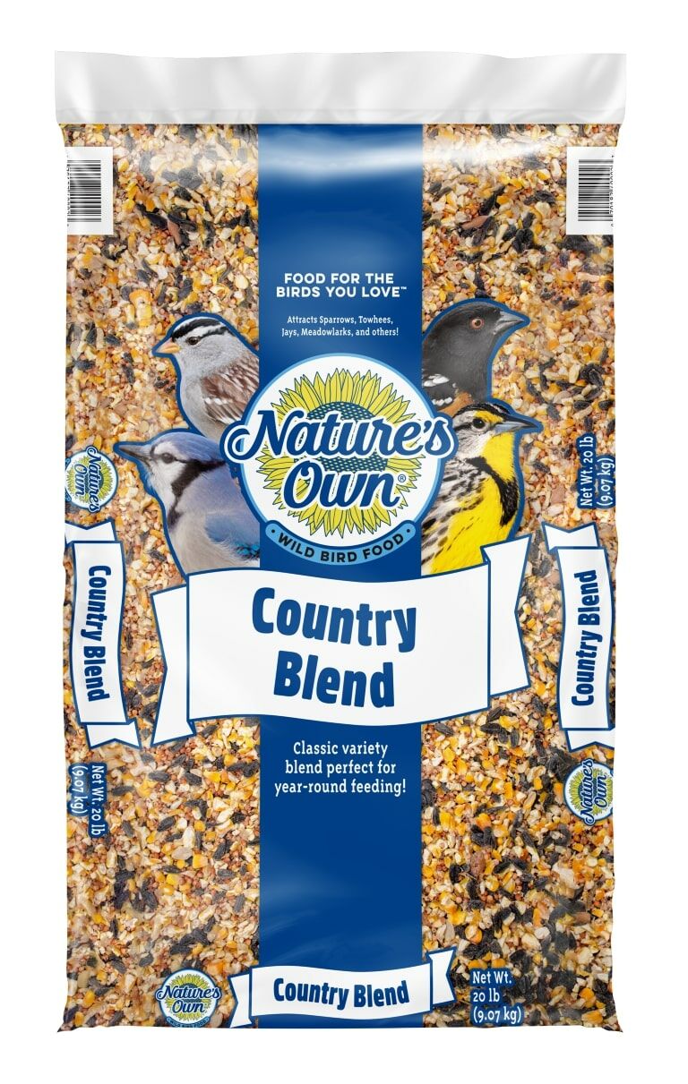 Nature's Own Country Blend Bird Food, 20 - Lb