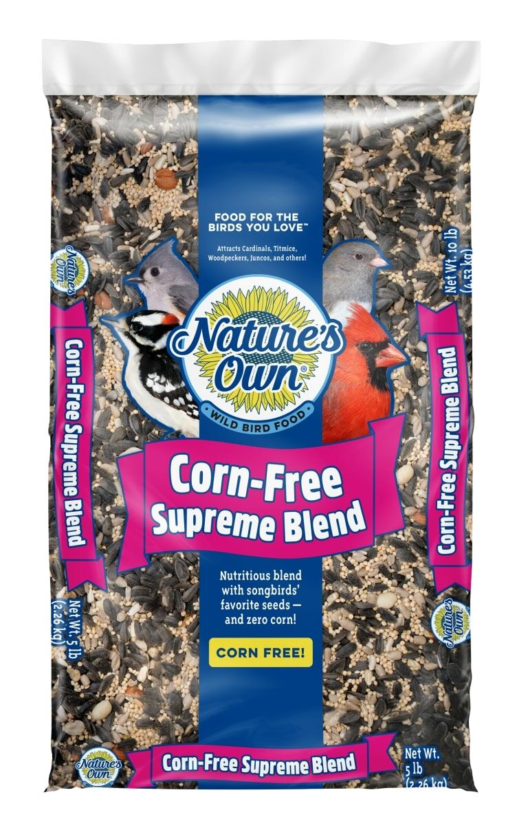 Nature's Own Corn-Free Supreme Blend Bird Food, 5-Lb