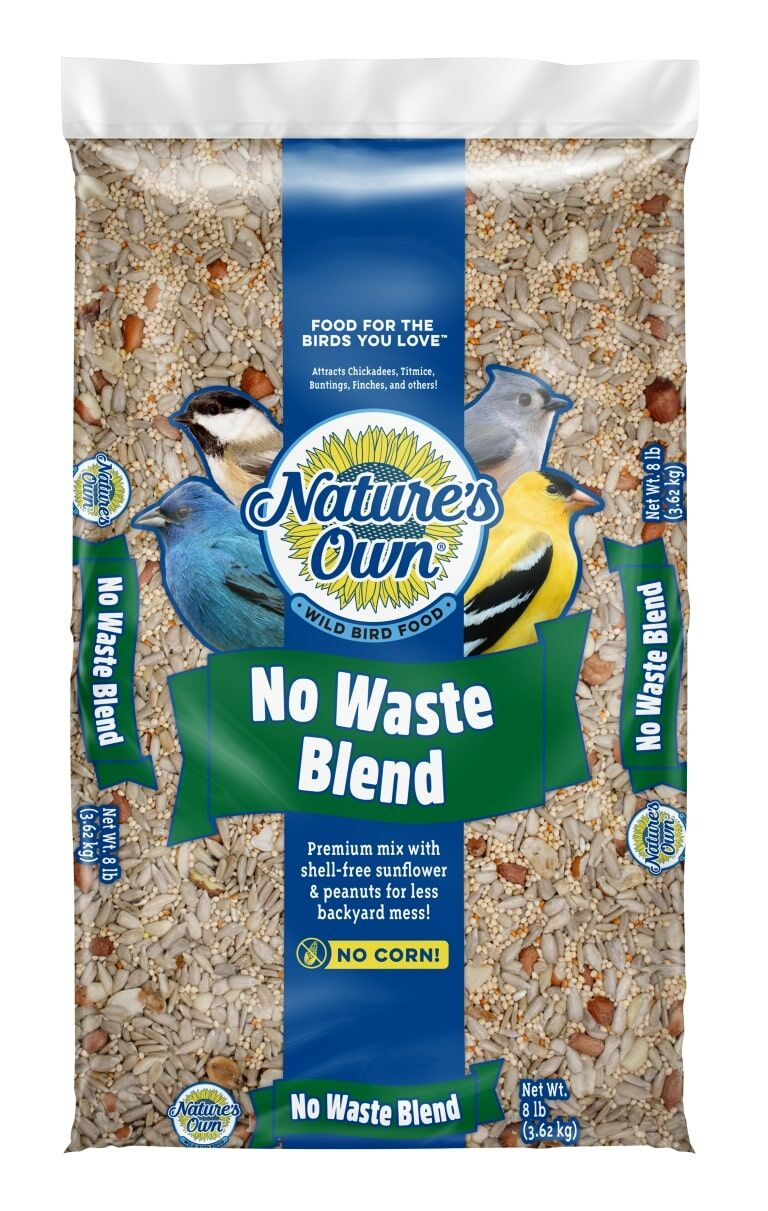 Nature's Own No Waste Blend Bird Seed, 8-Lb