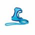 Coastal Pet Comfort Soft Adjustable Cat Harness with 6-In Leash in Blue