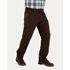 Noble Outfitters Men's FullFlexx HD Hammer Drill Cargo Canvas Pant in Brown