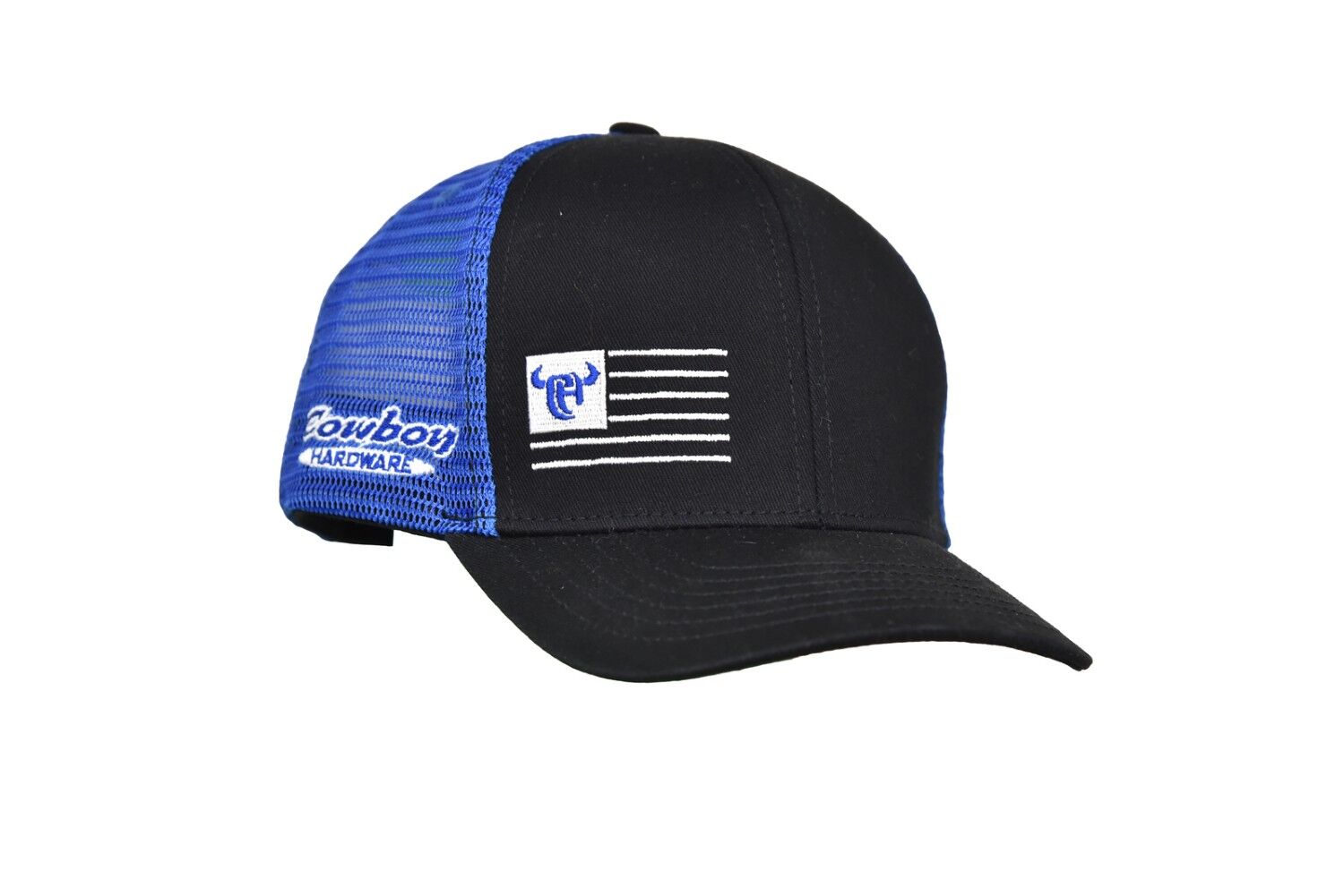 Cowboy Hardware Boy's Mini CH Bar Flag Mesh Back Hat