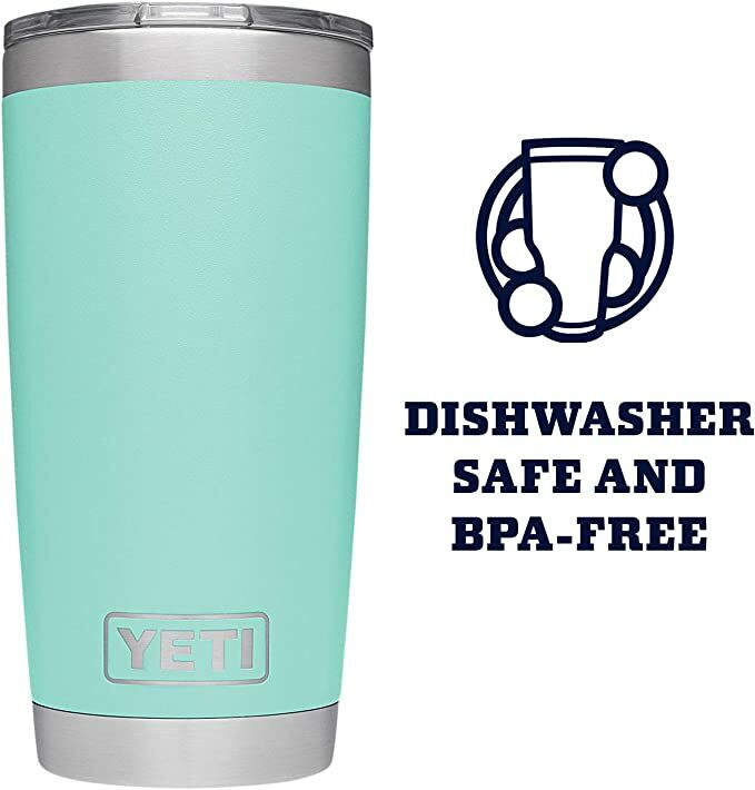 Rambler 20-Oz Tumbler with Magslider Lid in Seafoam - Water