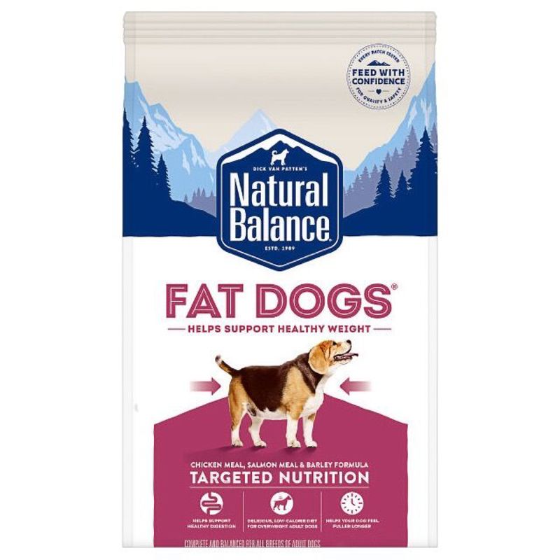 Fat Dogs Low Calorie Adult Dry Dog Food 5 Lb Dog Food NATURAL BALANCE CAL Ranch