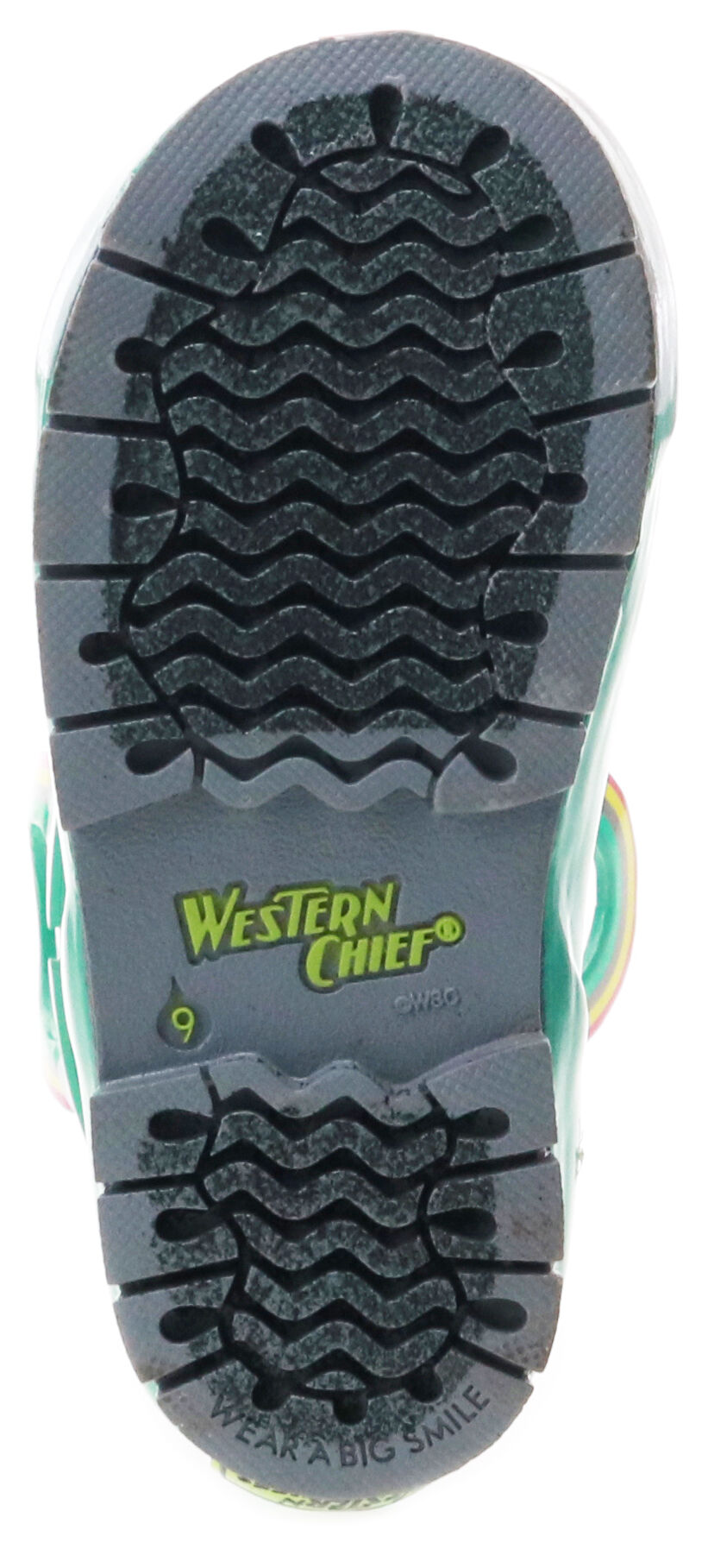 Kid's Bloom Dot Rain Boot in Silver