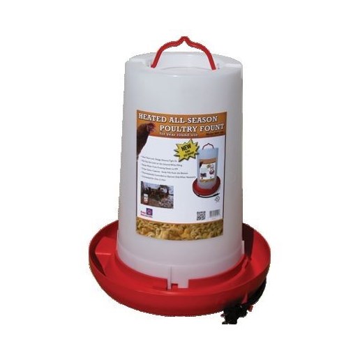 Heated Poultry Fountain