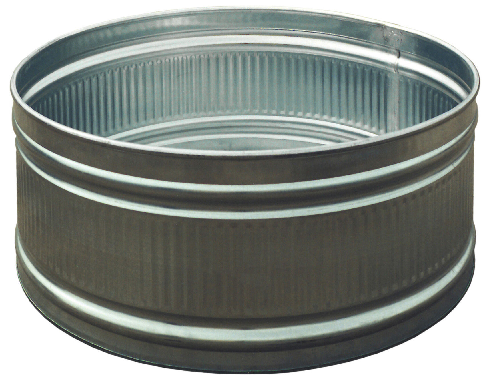 Galvanized Round Stock Tank, 4-Ft