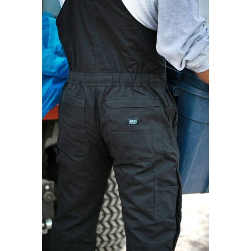 Men's Key Insulated Bib Overall in Black