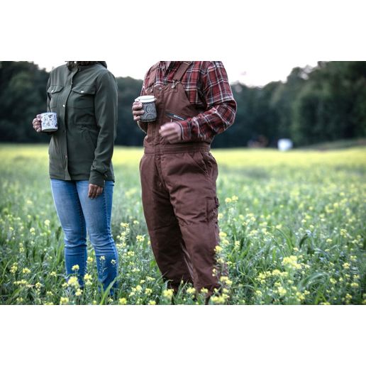 Men's Key Insulated Bib Overall in Black