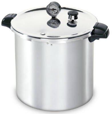 23-Qt Pressure Canner with Analog Pressure Gauge