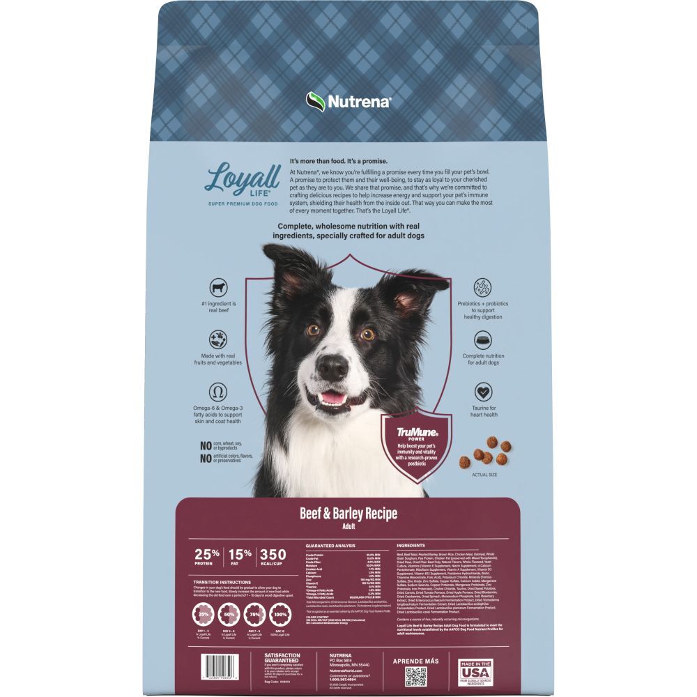 Loyall Life Beef & Barley Recipe Adult Dog Food, 40-Lb