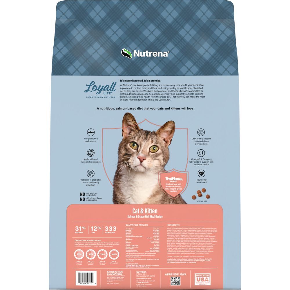 Loyall Life Cat & Kitten Salmon & Ocean Fish Meal Recipe, 20-Lb