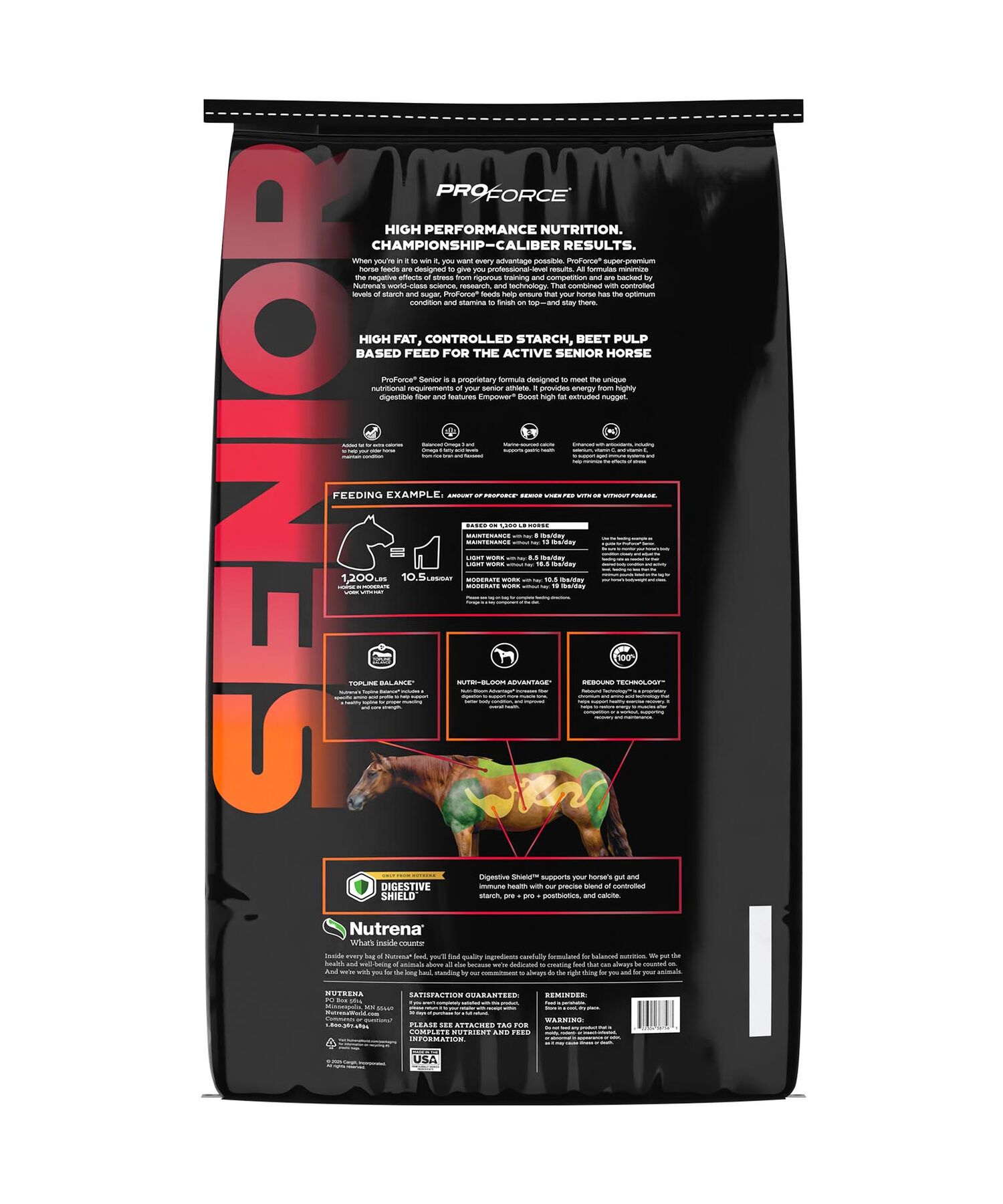ProForce Senior Horse Feed, 50-Lb