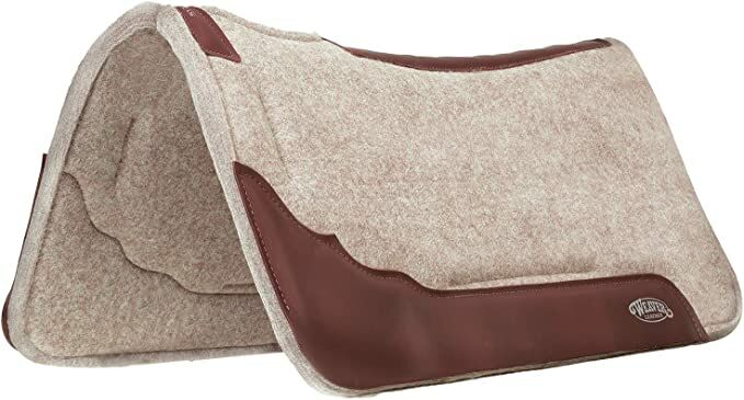 Synergy Contoured Wool Blend Felt Western Saddle Pad