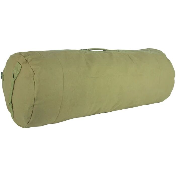 Zipper Duffel Bag in Olive Drab