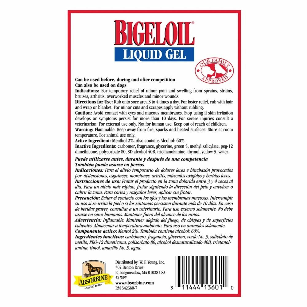 Bigeloil Liquid Gel Liniment