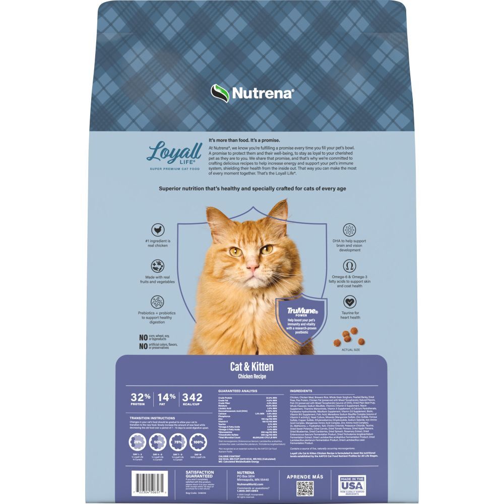 Loyall Life Cat & Kitten Chicken Recipe, 20-Lb